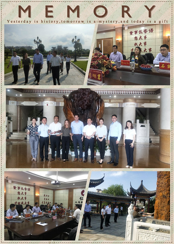 仁和康健接待外賓來公司考察參觀